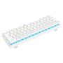 Imagem de Teclado Mecânico Gamer T-Dagger Arena 60%, RGB, Switch Dust-proof Marrom, USB Tipo-C, ABNT2, Branco - T-TGK321W-BR