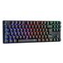 Imagem de Teclado Mecânico Gamer T-Dagger Bora, RGB, Switch Outemu Blue, ABNT2 - T-TGK315-BLUE