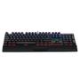 Imagem de Teclado  Mecânico Gamer T-Dagger Destroyer LED Rainbow, Anti-Ghosting, Switch Vermelho, ABNT2, Preto - T-TGK305-RD (PT-RED)