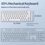 Imagem de Teclado Mecânico Gamer TMKB T68SE 60% com Luz de Fundo LED