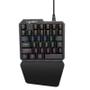 Imagem de Teclado Mecânico HXSJ J100 - 35 Teclas, Com Fio, Eixo Azul, Painel de Metal