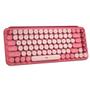 Imagem de Teclado mecanico logitech pop keys sem fio rosa  - 920-010712