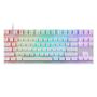 Imagem de Teclado Mecânico Motospeed Ck82 Branco Rgb Switch Blue White