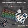 Imagem de Teclado Mecânico para Games RK ROYAL KLUDGE RK61 - Com Fio