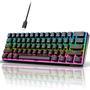 Imagem de Teclado Mecânico para Games RK ROYAL KLUDGE RK61 - Com Fio