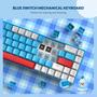 Imagem de Teclado Mecânico para Games ZIYOU LANG RK-T8 com Fio RGB - 65%