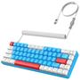 Imagem de Teclado Mecânico para Games ZIYOU LANG RK-T8 com Fio RGB - 65%