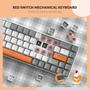 Imagem de Teclado Mecânico para Games ZIYOU LANG RK-T8 com Fio RGB - 65%