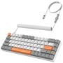 Imagem de Teclado Mecânico para Games ZIYOU LANG RK-T8 com Fio RGB - 65%