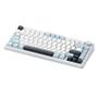 Imagem de Teclado Mecânico Para Jogos Com Fio Bluetooth Sem Fio RGB 75% Layout AULA F75 PBT Profile Gasket