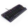 Imagem de Teclado Mecânico Redragon Dark Avenger Preto Iluminação Rainbow Switch Preto, K568R