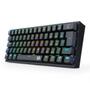 Imagem de Teclado Mecânico Redragon FIZZ RGB, 60%, Preto, Switch Brow