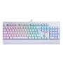 Imagem de Teclado Mecânico Redragon Kala Lunar White - ABNT2 - RGB Chroma - Switch Vermelho - K557W-RGB RED