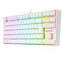 Imagem de Teclado Mecânico Redragon Kumara RGB PRO, Branco, Switch Re