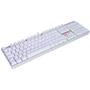 Imagem de Teclado Mecânico Redragon Mitra Branco Rgb Switch Vermelho