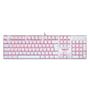 Imagem de Teclado mecanico redragon mitra k551w pt-red  single color switch red