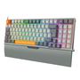 Imagem de Teclado Mecânico Redragon Olaf Cinza RGB ABNT2 Switch Brown