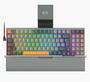 Imagem de Teclado Mecânico Redragon Olaf Cinza RGB ABNT2 Switch Brown