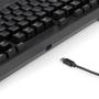 Imagem de Teclado mecânico redragon vishnu, rgb, abnt2, wireless, switch red, tkl, preto - k596rgb (pt-red)