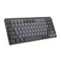 Imagem de Teclado Mecânico Sem Fio Logitech MX Mechanical Mini - Iluminado