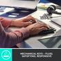 Imagem de Teclado Mecânico Sem Fio Logitech MX Mechanical Mini - Iluminado
