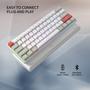 Imagem de Teclado Mecânico Sem Fio Newmen GM610 60% com Retroiluminação RGB