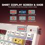 Imagem de Teclado Mecânico Sem Fio RiSophy PC423 - Design Creamy Retro