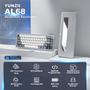 Imagem de Teclado Mecânico Sem Fio YUNZII AL68 60% - Compatível com QMK/VIA