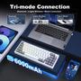 Imagem de Teclado Mecânico Sem Fio YUNZII AL68 60% - Compatível com QMK/VIA
