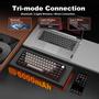 Imagem de Teclado Mecânico Sem Fio YUNZII AL68 60% - Compatível com QMK/VIA