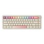 Imagem de Teclado Mecânico Sem Fio YUNZII B68 - Tri-Mode BT 5.0/2.4GHz