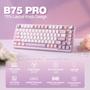 Imagem de Teclado Mecânico Sem Fio YUNZII B75 PRO com Iluminação RGB