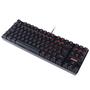 Imagem de Teclado mecanico tkl neron black outemu brown hotswap led vermelho - pnohbwv - abnt2