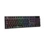 Imagem de Teclado mecanico usb gamer cybertronic content blue rainbow dazz