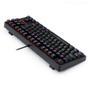 Imagem de Teclado mecanico usb gamer daksa rainbow switch blue redragon k576r-1 preto