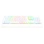 Imagem de Teclado mecanico usb gamer kala rgb switch red redragon k557w-rgb branco