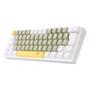 Imagem de TECLADO MECANICO USB GAMER LAKSHMI SWITCH BROWN REDRAGON K606-YL&ampGY&ampWT