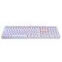 Imagem de Teclado mecanico usb gamer mitra rgb switch brown redragon k551w-rgb v2 branco