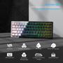 Imagem de Teclado Mecânico Womier Q61 60% Sem Fio RGB - Hot-Swap