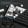 Imagem de Teclado Mecânico Womier Q61 60% Sem Fio RGB - Hot-Swap