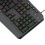 Imagem de Teclado Membrana Gamer Harpe 2 RGB Preto