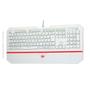 Imagem de Teclado Membrana Gamer Redragon Karura 2, USB 2.0, ABNT2, Branco - K502W-N