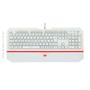 Imagem de Teclado Membrana Gamer Redragon Karura 2, USB 2.0, ABNT2, Branco - K502W-N