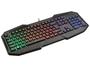 Imagem de Teclado Membrana Gamer USB Trust RGB Preto - GXT 830-RW Avonn Original