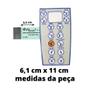 Imagem de Teclado Mesa Cirurgica Imec Ni 3001 14 Tcls - Cód 2576 (Pinado Fêmea)