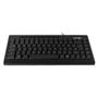 Imagem de Teclado Mini 65% Gamer/Escritório Com 10 Teclas Multimídia Design  Slim Ergonômico Cabo 1,8 Metros Resistente a Derramamento de Líquidos