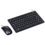 Imagem de Teclado Mini Chocolate E Mouse Usb Corp Flat Abnt2 1200Dpi Dc120 Vinik