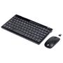 Imagem de Teclado Mini E Mouse Sem Fio Dynamic Flat Abnt2/1200dpi Preto Usb - Dc110