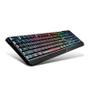 Imagem de Teclado Motospeed K70 Rainbow Preto - Membrana Gamer