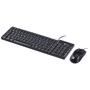 Imagem de Teclado + mouse dynamic abnt2 1000 dpi usb 1.8 metros preto - cd100